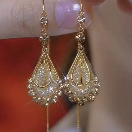 Tassel kike earrings